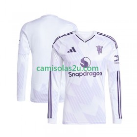 Camisolas de futebol Manchester United Equipamento Alternativa 2025/26 Manga Comprida